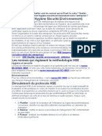 Définition HSE (Hygiène Sécurité Environnement)