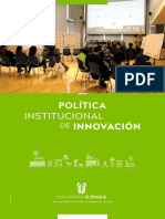 Politica Institucional de Innovacion