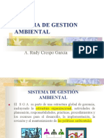 Sistema de Gestion Ambiental: A. Rudy Crespo García