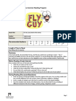 Fly Guy Lesson Plan