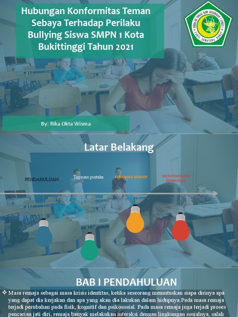 Konformitas Teman Sebaya dan Bullying SMP | PDF