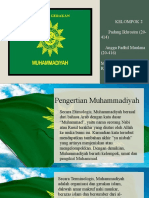 Asal Usul Muhammadiyah