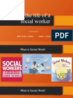 A Day in The Life of A Social WORKER JENNY ROSE SINDON