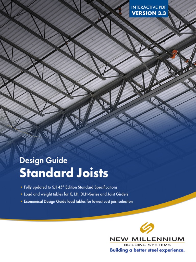 Standard Joists Design Guide PDF Truss