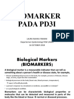 Biomarker Pada Pd3I: Laura Navika Yamani Departemen Epidemiologi FKM UNAIR 16 OCTOBER 2018