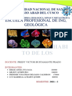 Mineralogia Descriptiva Practica Nro 1