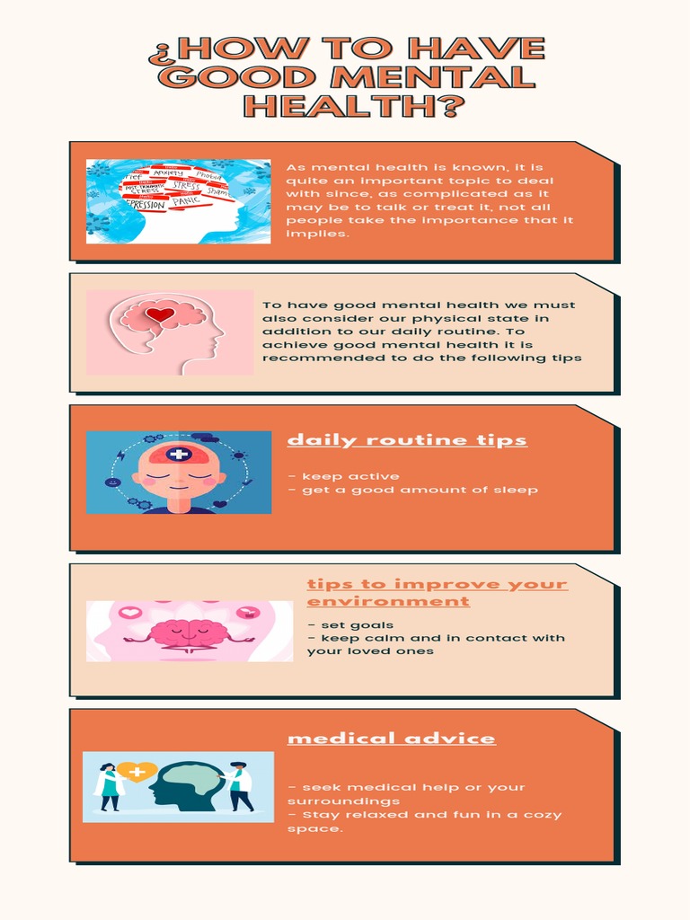 Tips for Good Mental Health | PDF