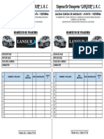 Manifiesto Pasajeros Lansur