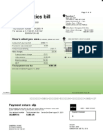 Your Utilities Bill: Here's What You Owe