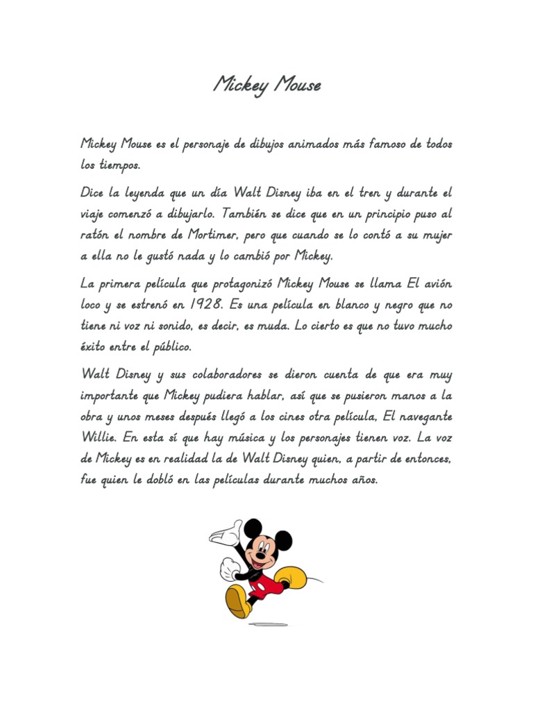Mickey Mouse | PDF | Arte