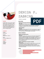 Denisa P. Sabrina: - Author & Journalist