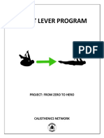 Front Lever Program - From Zero To Hero)