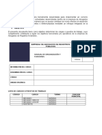 Manual de Organización Y Funciones: Empresa de Abogados de Registros Públicos