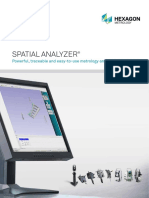 Spatial Analyzer: Powerful, Traceable and Easy-To-Use Metrology and Analysis Software