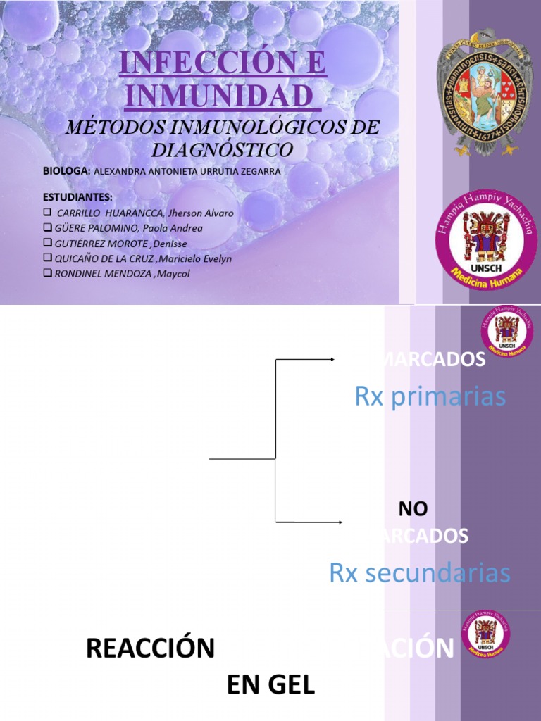 Métodos Inmunológicos de Diagnóstico | PDF | Elisa | Biología