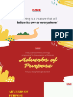 Adverbs of Purpose