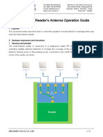 Multichannel Readers Antenna Operation Guide