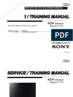 Service / Training Manual: Chassis