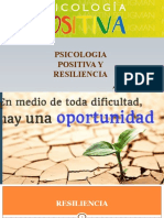 Psicologia Positiva y Resiliencia