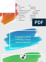 PENGARUH LATIHAN TERHADAP SISTEM MUSKULOSKLETAL (Ilmu Faal)