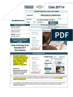 Procesos Cognitivos Fta-2017-2-M1 Trabajo