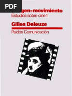 La movimiento Estudios Sobre Cine 1 - Guilles Deleuze