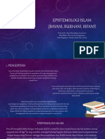 Resume Epistemologi Islam