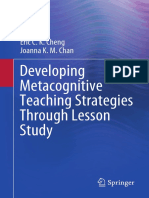 Cheng - Chan-2021 - Developing Metacognitive Teaching Strategies Through Lesson Study