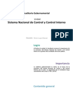 U1 - Sistema Nacional de Control y Control Interno