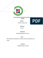 Enfermedades Psicosomáticas y Trastornos de La Preocupación Por El Cuerpo