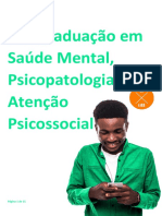 Pós-Graduação em Saúde Mental, Psicopatologia e Atenção Psicossocial