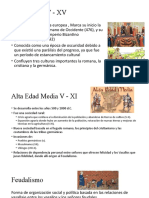 Edad Media (V Al XV)