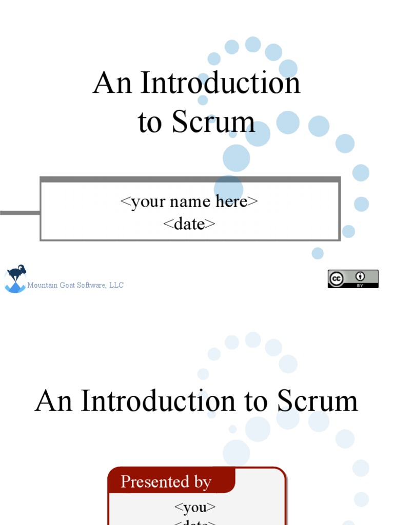 An Introduction To Scrum | PDF | Scrum (Software Development ...