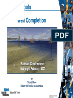 Baker Oil Tools Well Completion