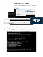 Konfigurasi DHCP Server