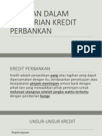 KREDIT PERBANKAN DAN JAMINANNYA