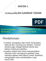 Materi 1 (Pengenalan Gambar Teknik)