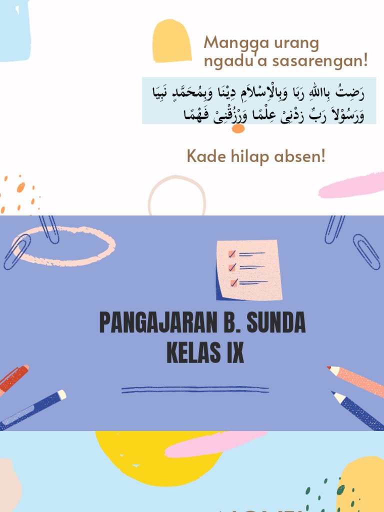 Bedana Novel jeung Carpon | PDF