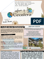 Geosfera y Biosfera