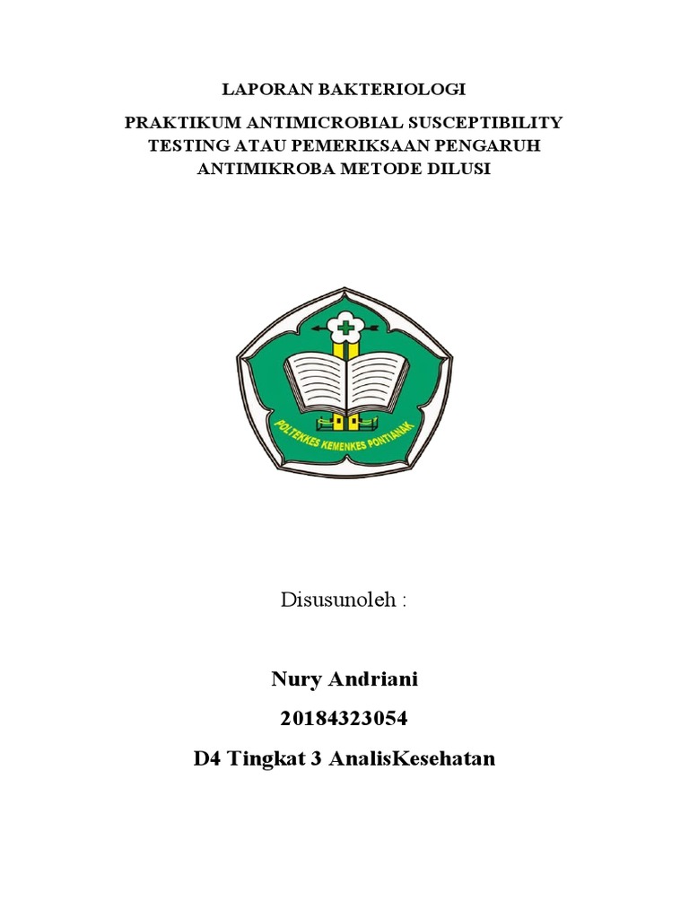 Laporan Dilusi | PDF | Kesehatan Holistik | Sains & Matematika