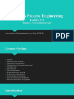 Business Process Engineering - L12