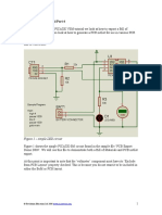 PICAXE VSM Tutorial Part 4: Figure 1 - Simple LED Circuit