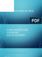 Budaya Melayu Riau (Ikhsan Adi Nugroho) Xii Mipa