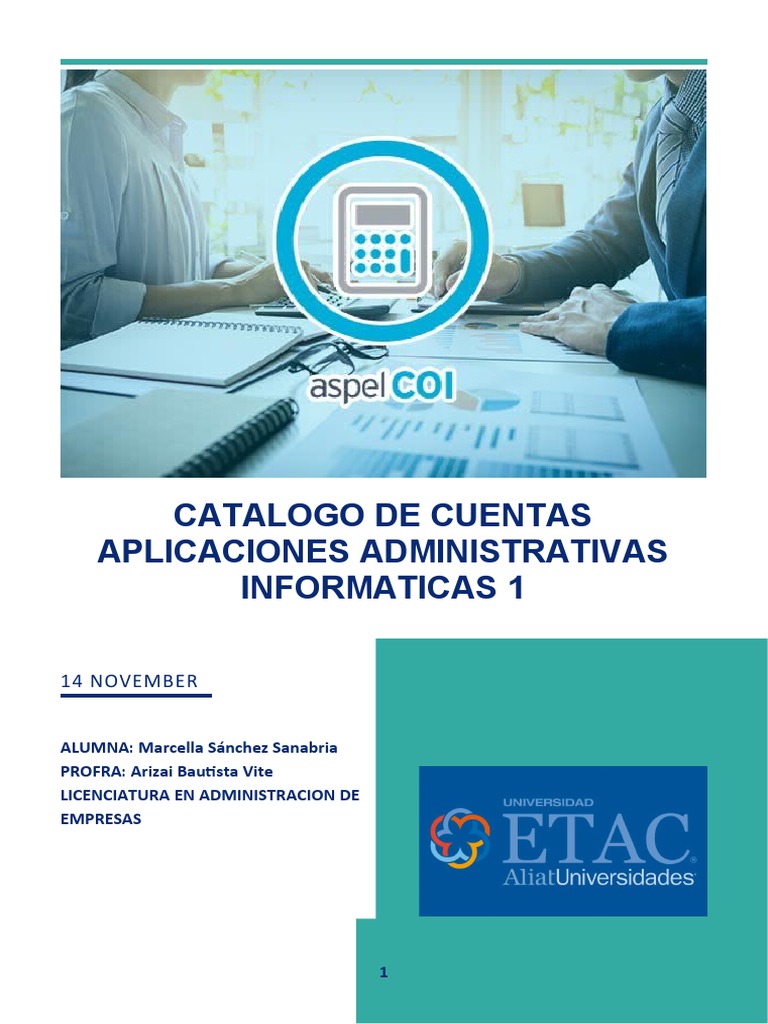 Catálogo de Cuentas en Contabilidad | PDF | Contabilidad | Business