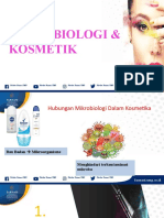 Mikrobiologi Kosmetik - 2020