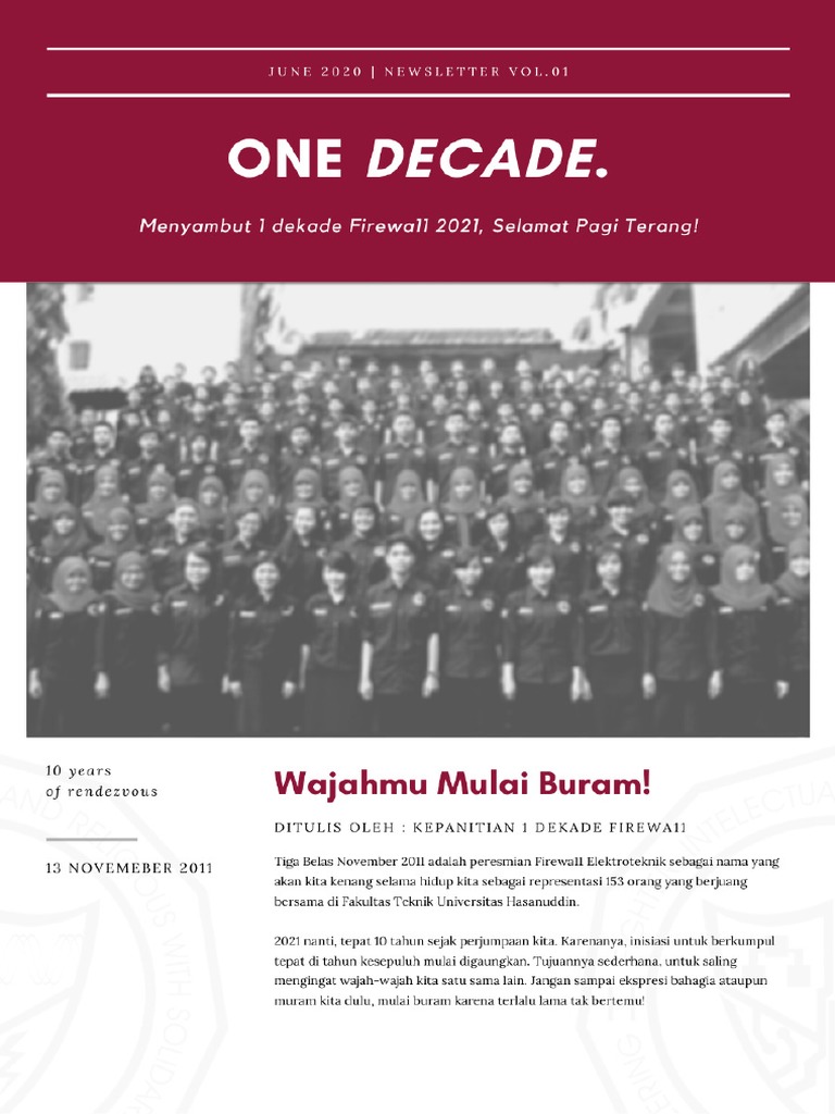 Newsletter Vol 01 Firewa11 Pdf