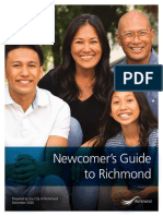 Newcomer's Guide To Richmond: Prepared by The City of Richmond December 2020
