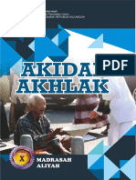 Akidah Akhlak - Ma Kelas X