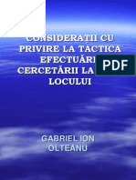 28502573 Tactica Efectuarii Cercetarii La Fata Locului