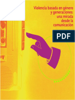 Violencia Basada en Género y Generaciones: Una Mirada Desde La Comunicación